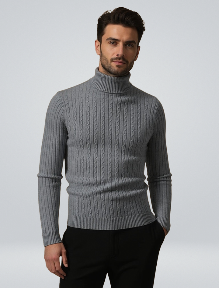 Logan | Stylischer Rollkragenpullover