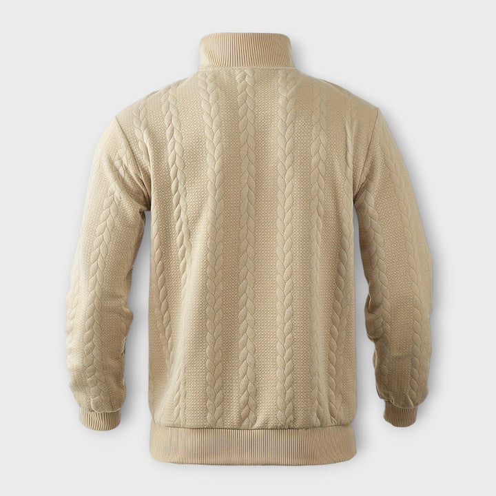 Randall | eleganter Vintage Half-Zip Pullover