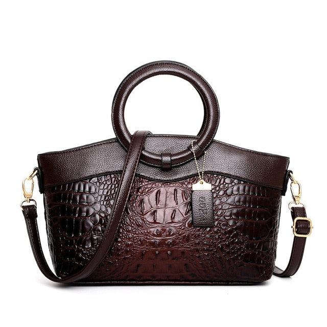 Sac en cuir de luxe pour femmes – Sac à bandoulière en cuir véritable