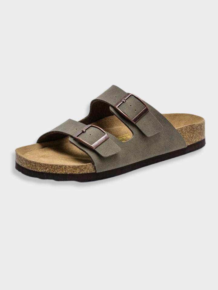 Oslo Arizona Sandales pour femmes – Sandales en cuir vegan confortables