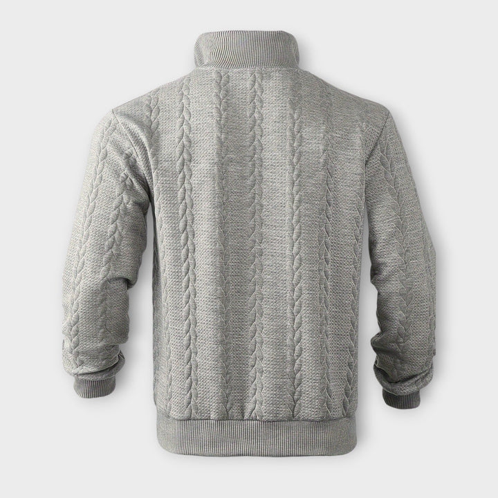 Randall | eleganter Vintage Half-Zip Pullover