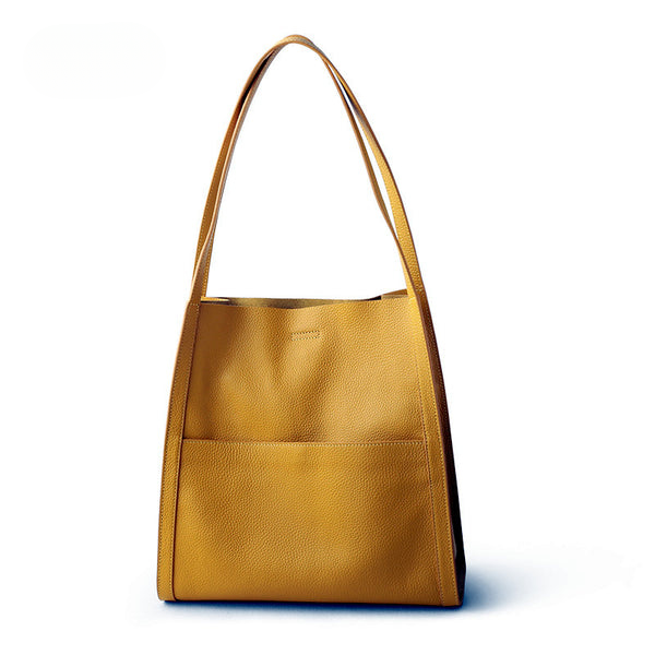 Damenhandtasche aus Veganes Leder – Klassische Schultertasche für Alltag & Büro