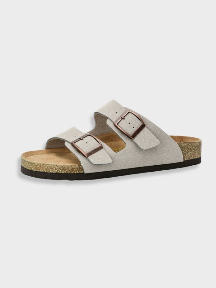 Oslo Arizona Sandales pour femmes – Sandales en cuir vegan confortables