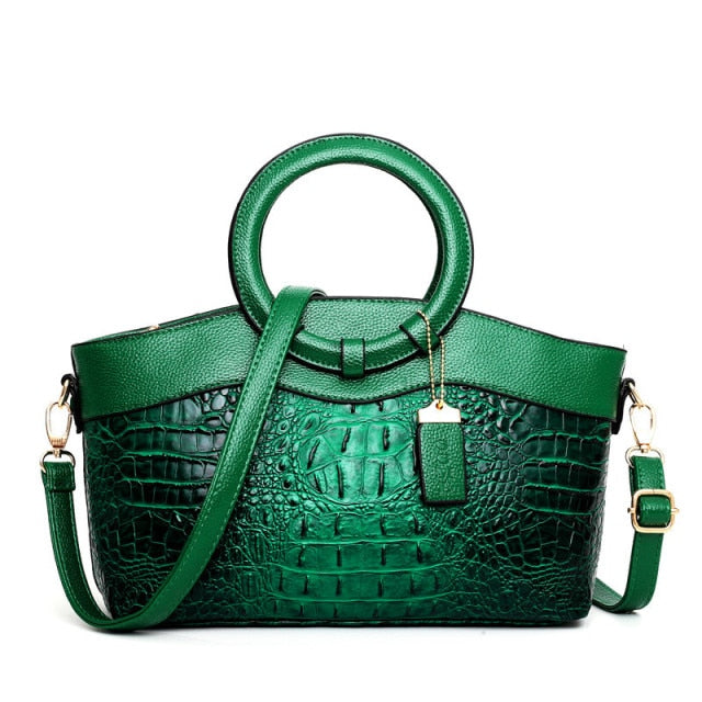 Sac en cuir de luxe pour femmes – Sac à bandoulière en cuir véritable