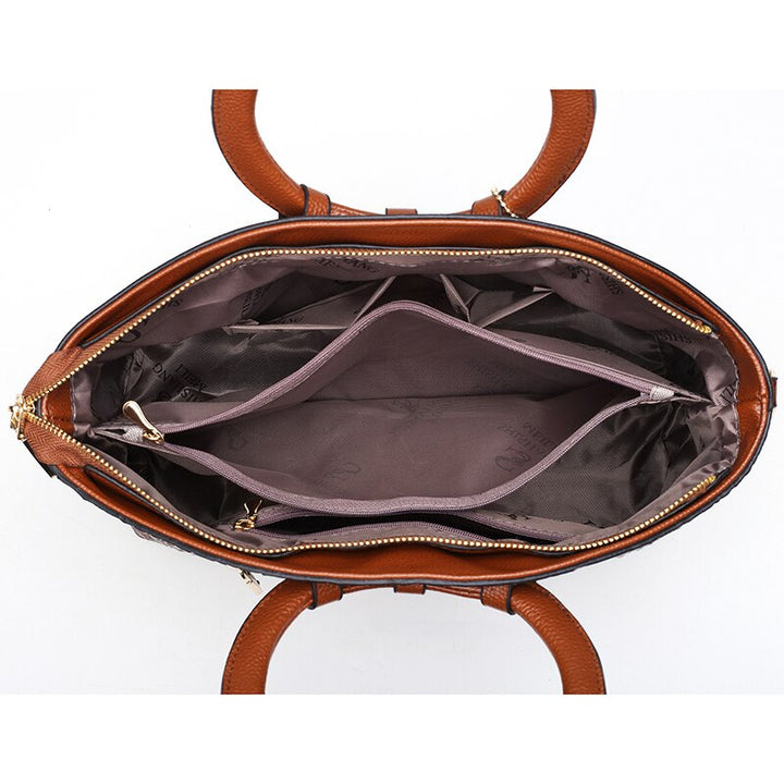 Sac en cuir de luxe pour femmes – Sac à bandoulière en cuir véritable