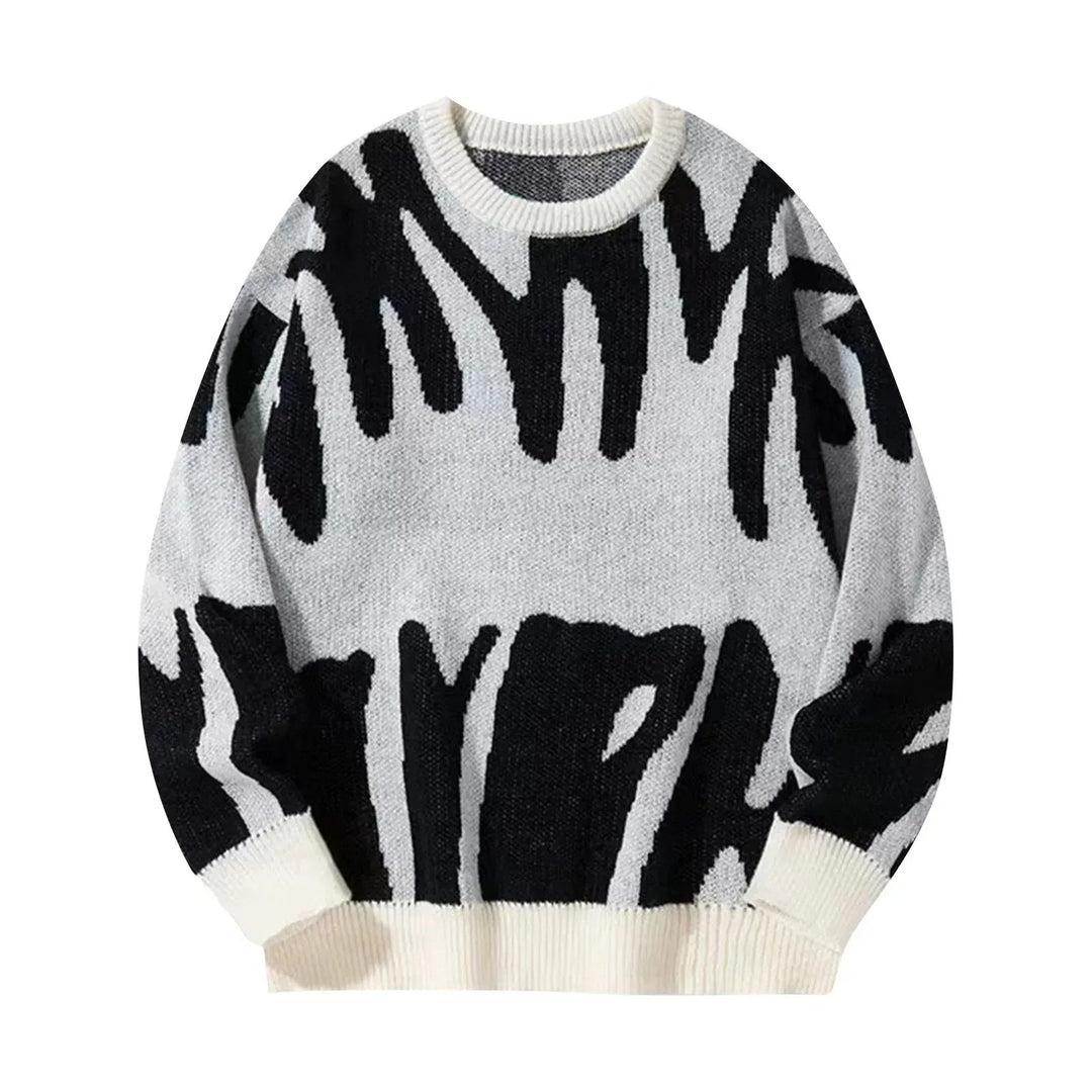Men's sweater knit casual soft