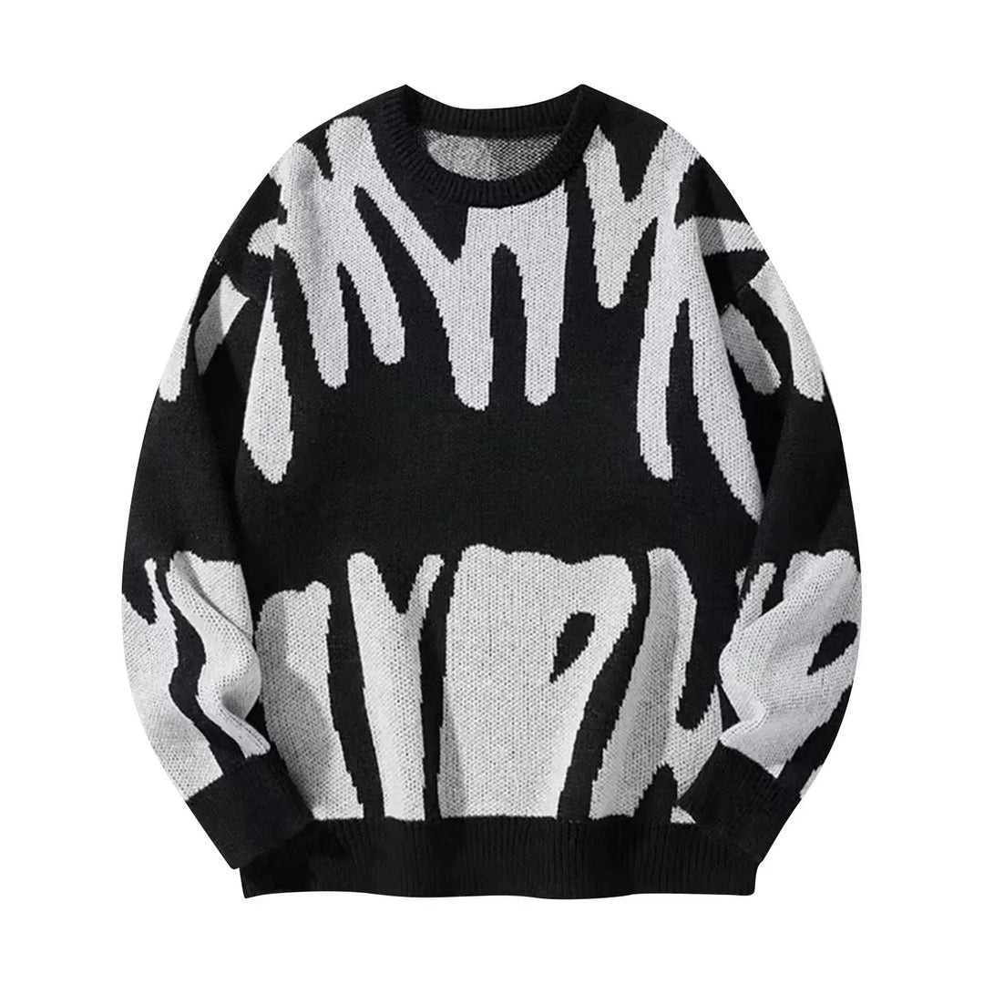 Men's sweater knit casual soft