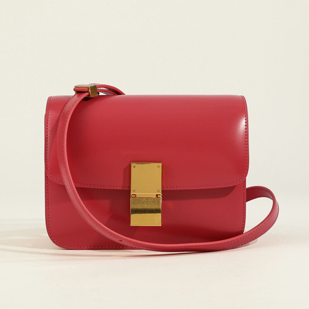 Damen Umhängetasche – Veganes Leder – Kompakte Design-Tasche