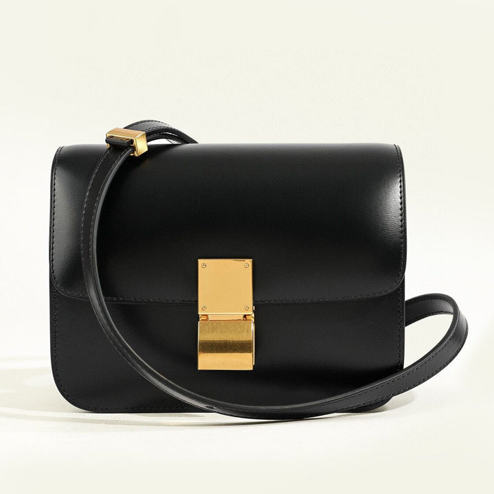 Damen Umhängetasche – Veganes Leder – Kompakte Design-Tasche