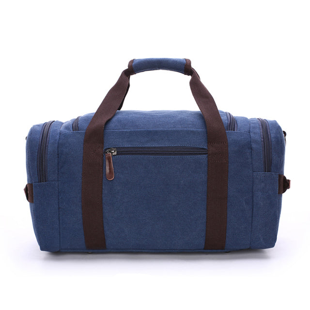 Blaue Großraumtasche