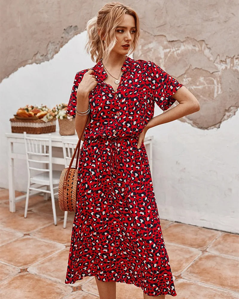 Luftiges Midi-Sommerkleid Damen – Elegant, Leicht & Bequem