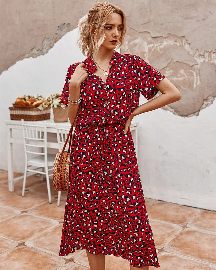 Luftiges Midi-Sommerkleid Damen – Elegant, Leicht & Bequem