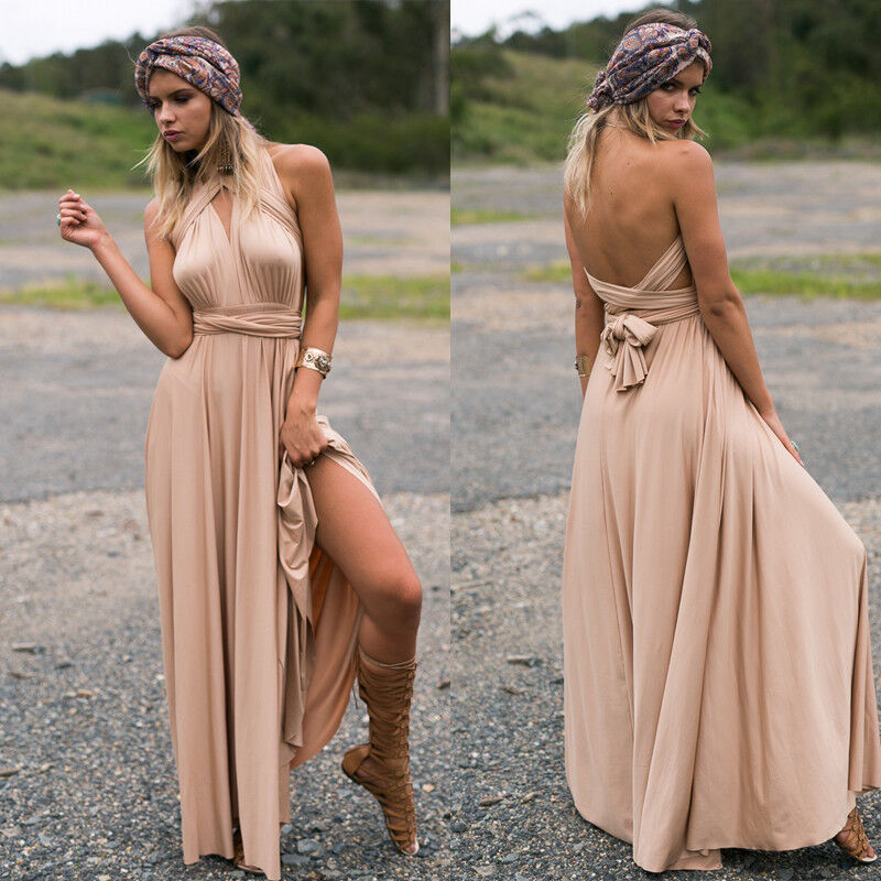 Light wrap summer dress – airy beach dress in blue & pastel