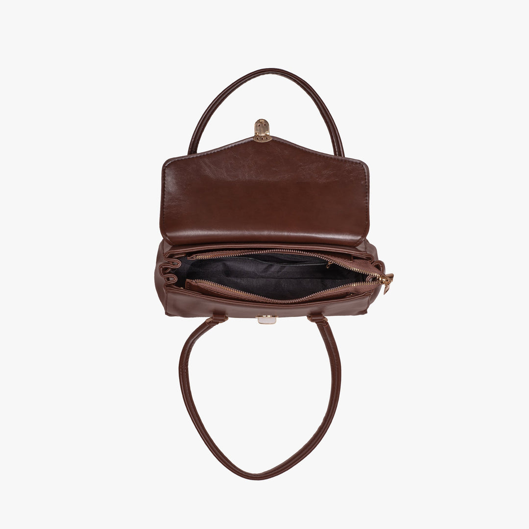 Damen Schultertasche Vegan Leder – Alltagstauglich & Elegant