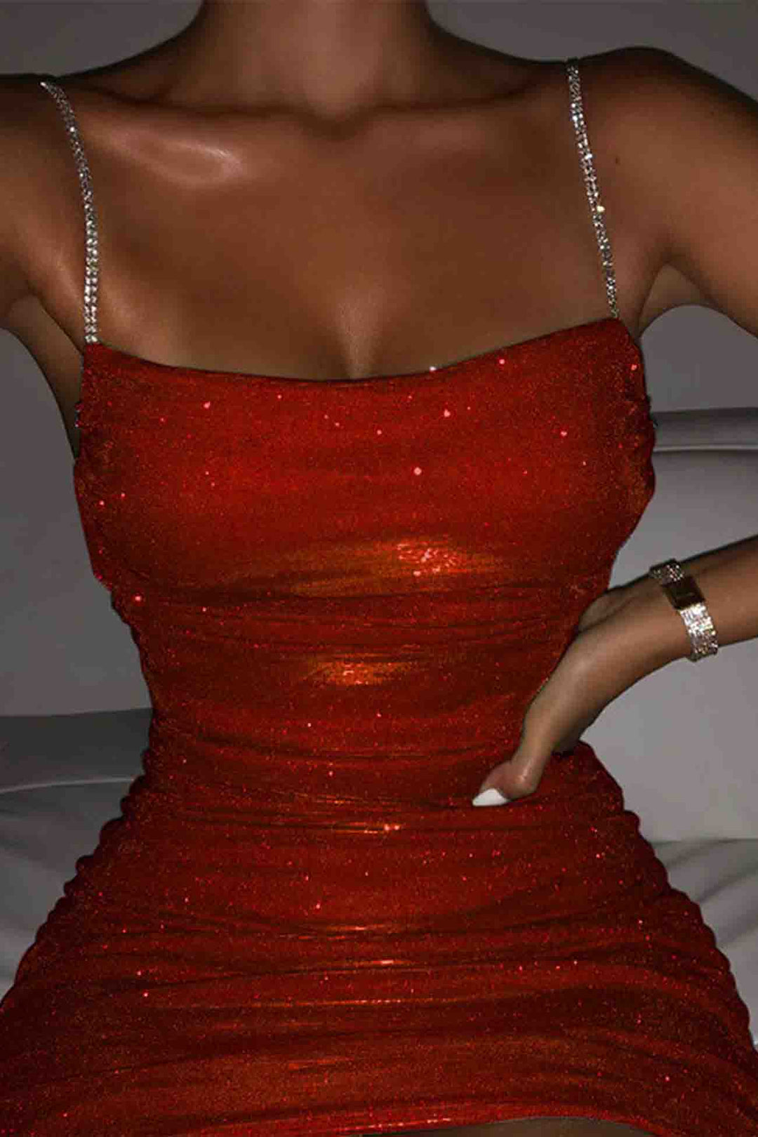 Pleated mini dress for women – elegant, stylish party dress